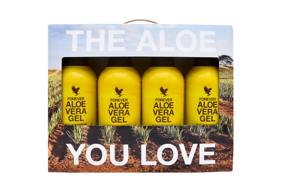 4-Packs Forever Aloe
